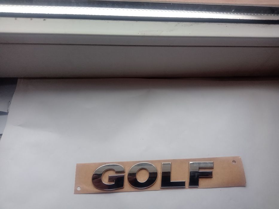 napis Golf na tył do vw modelu 4 i 5,6 promocja