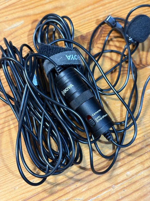 Mikrofon krawatowy BOYA BY-M1 dobry stan