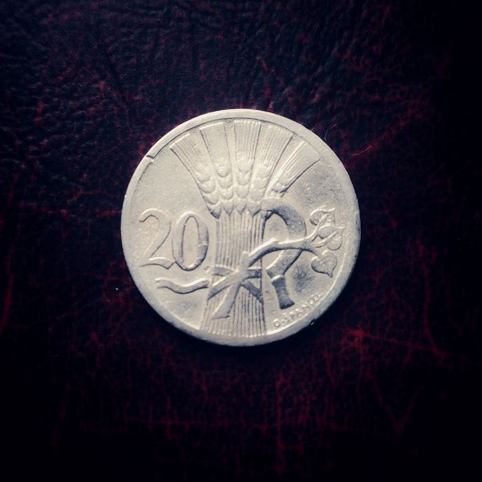 20 halerzy z 1927 roku - Republika Czechosłowacji