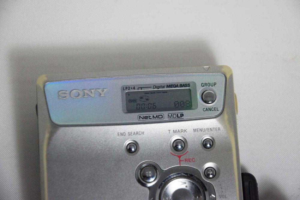 Minidisc Sony MZ-N505 Gravador