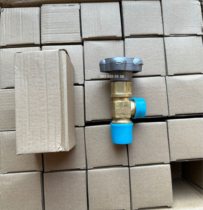 Вентиль (кран) кислородный ВК-94-01 для баллона, латунь, резьба G 3/4