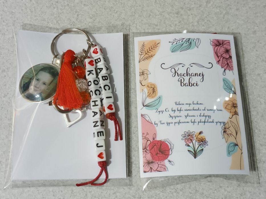 Breloczki upominki Dzień Babci, Dziadka