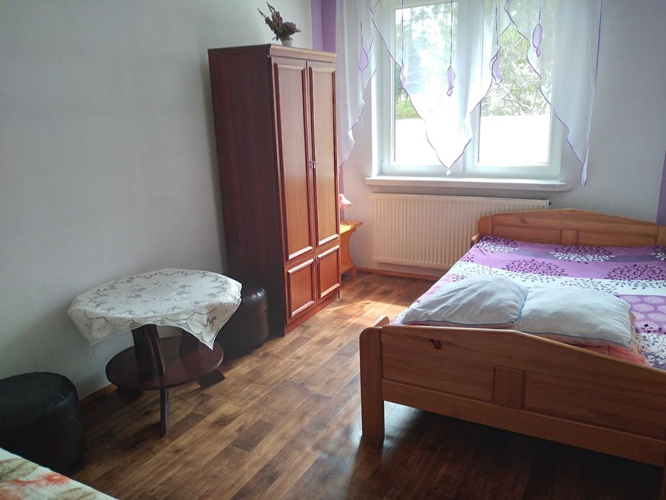 Domek na mazurach, nad jeziorem Świętajno, w Nartach