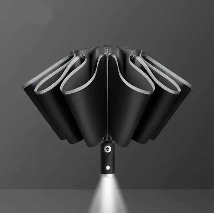 Зонт Xiaomi с подсветкой и фонариком