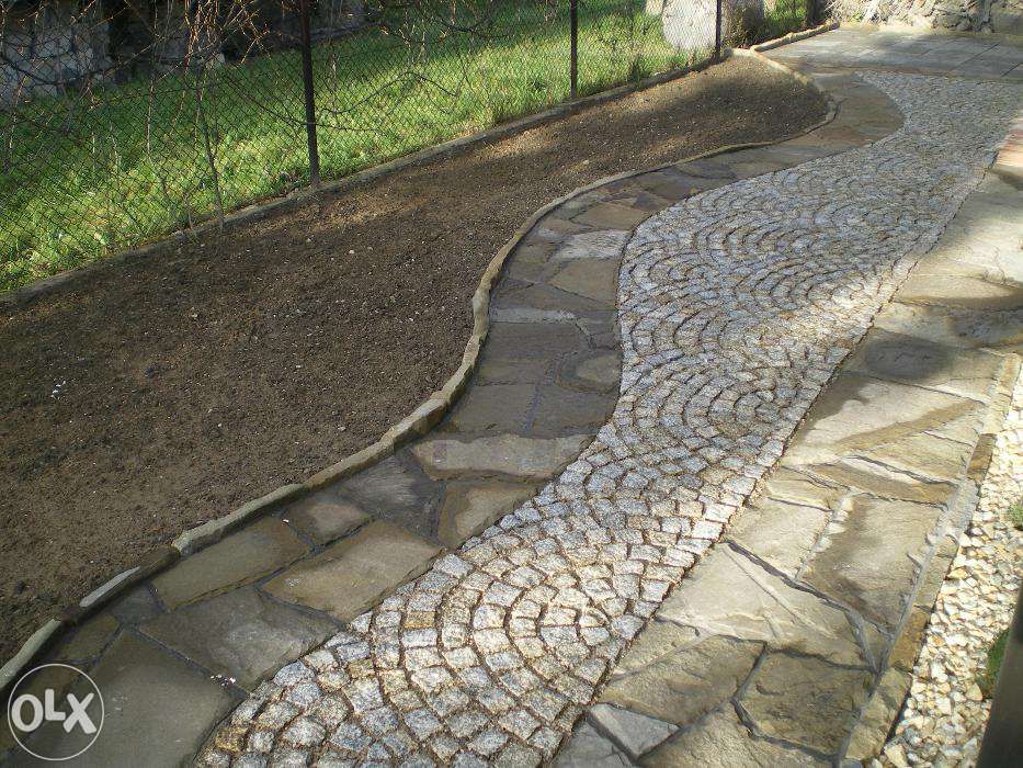 Twardy kamień naturalny piaskowiec na posadzki