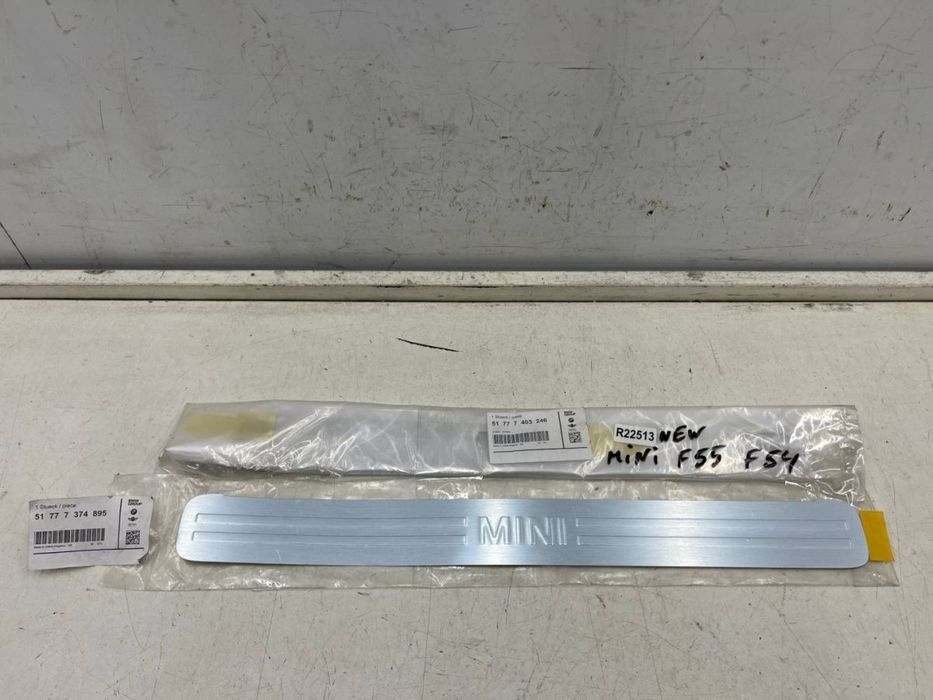 Nakładka progu Mini Cooper F55 5D Clubman F54 15-24r. NOWA lewa prawa przednia nakładka