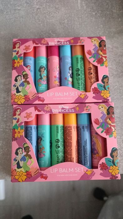 Набір дитячих бальзамів для губ Disney Princess Lip Balm Set (6 шт.). Подарочный набор косметики и аксессуаров "I MY STYLE" BFF: для девушек-женщин!