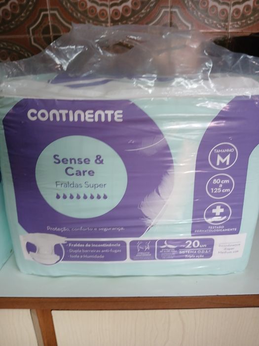 2 x Fraldas para adultos fechados
