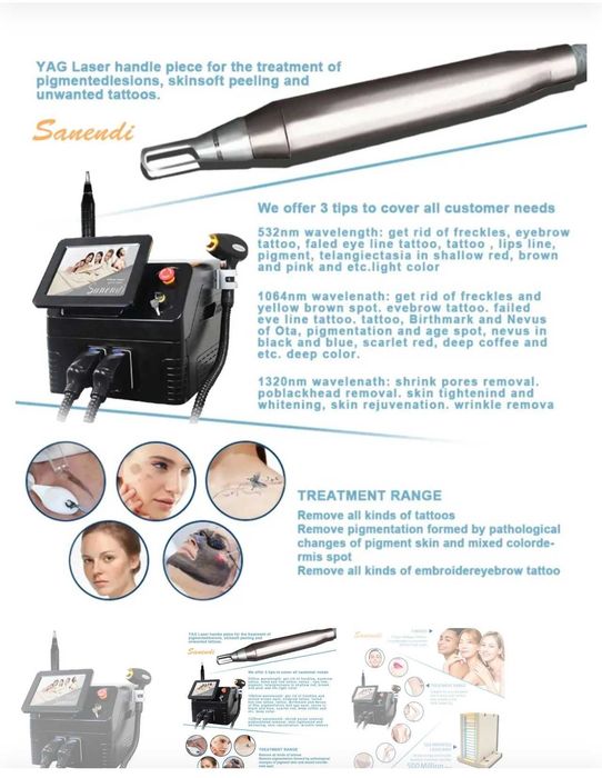 Máquina depilação a laser