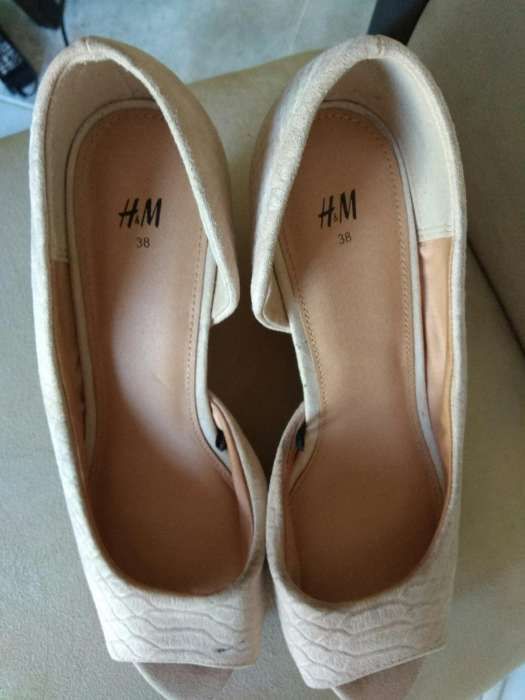 Sapatos cunha HM n 38