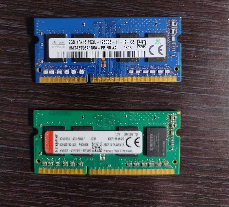 Оперативка ddr4/ddr3 4gb/2gb для ноутбука