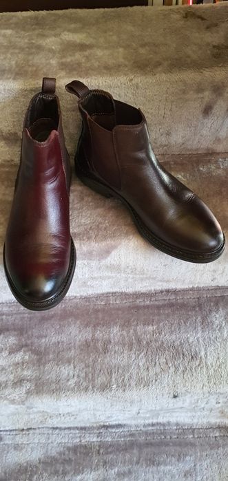 Sztyblety skórzane 36 damskie