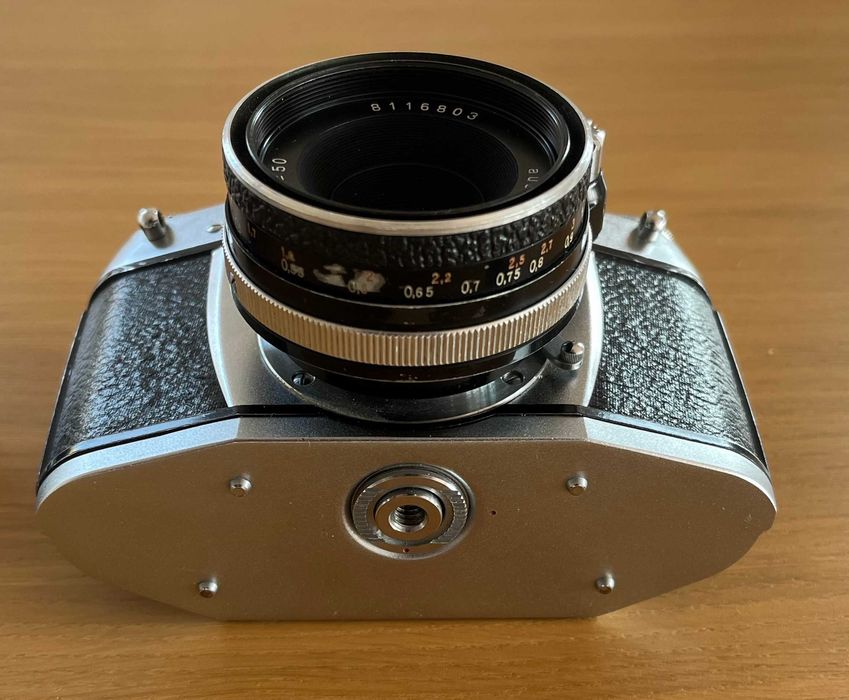 Analogowy Aparat Hagee Dresden Exa 2b II b + obiektyw Zeiss