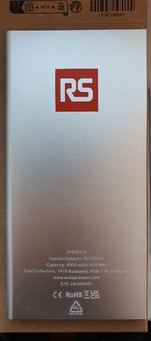 Power bank Sollarny RaluSol 4000 mAh