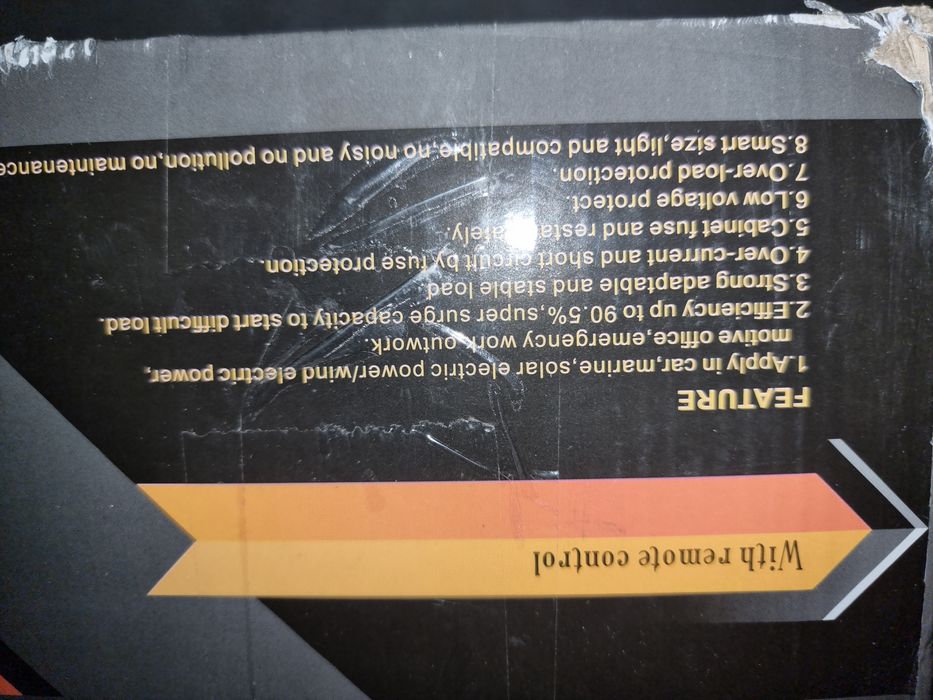 Інвертор новий Іспанія. 500 -1000вт ,чиста синусоїда.