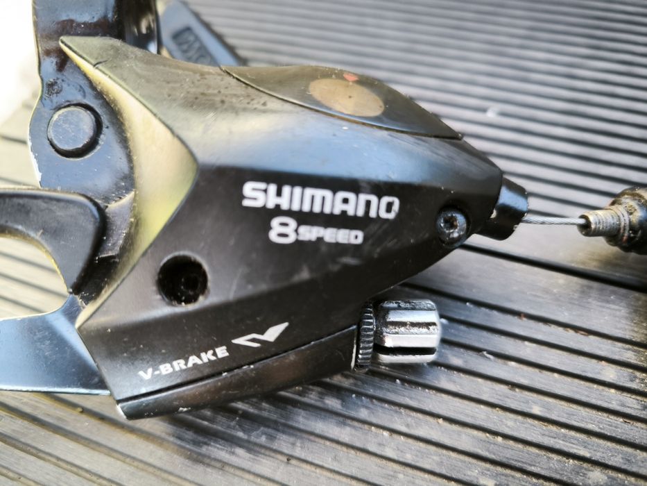 Conjunto de travões Shimano e selim