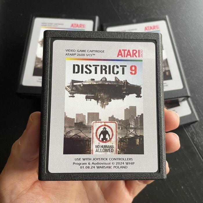 District 9 PAL, homebrew na Atari 2600 OSTATNI!