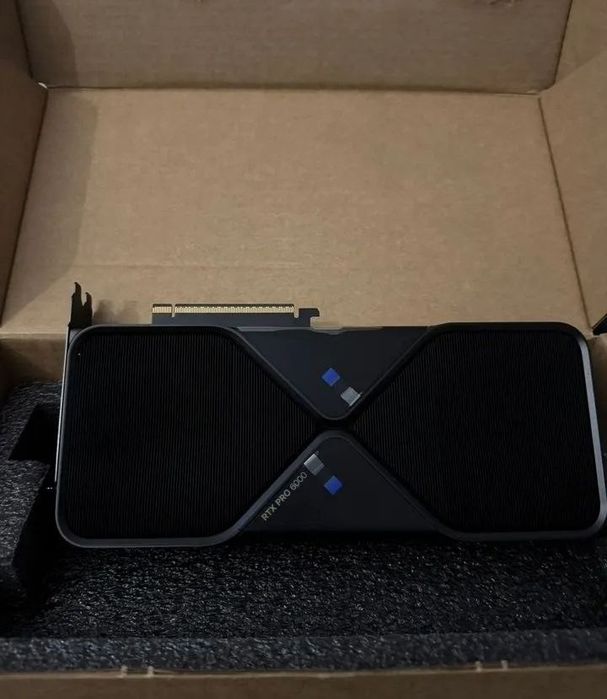 НОВАЯ ВИДЕОКАРТА Nvidia RTX PRO 6000 blackwell 96gb