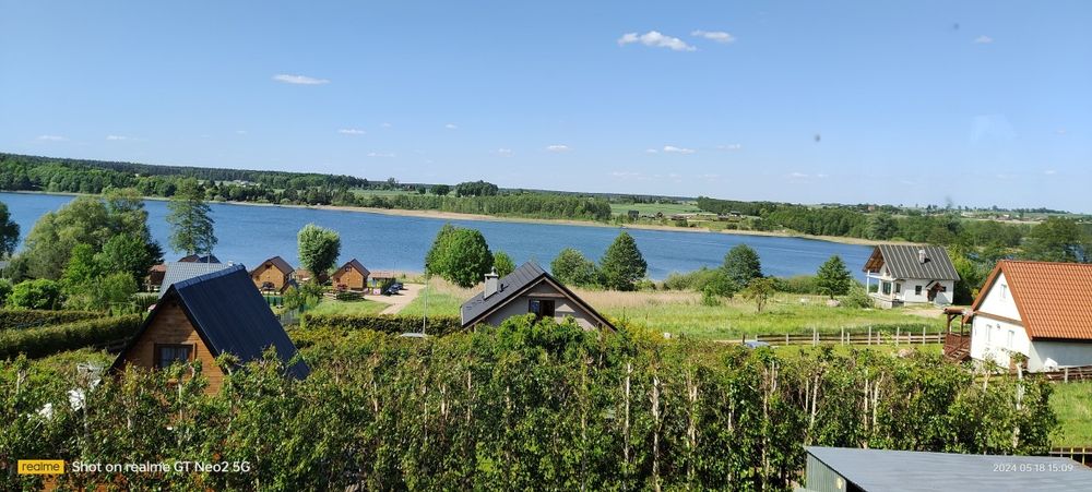 Domek letniskowy nad jeziorem w wawrowicach