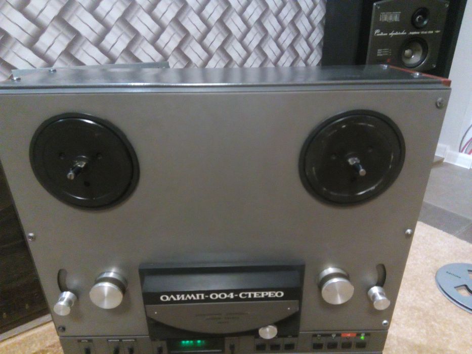 Олимп-004 магнитофон катушечный бабинный