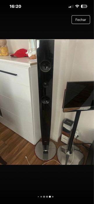 Sistema de Som / Colunas Home Cinema LG 5.1 (Preto Piano)