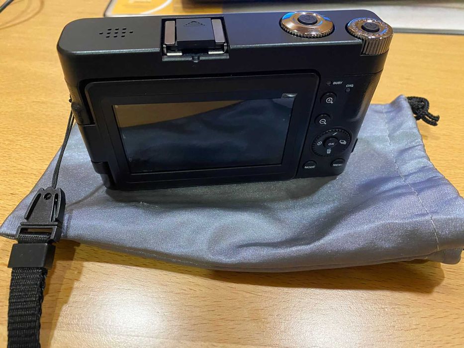 Câmera Refletiva Digital com macro lente -Nova