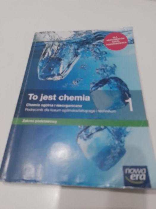 Podręcznik To jest chemia  klasa 1lo i technikum