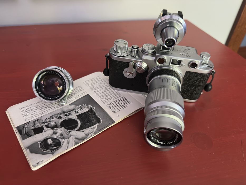 Leica III f  1954  rok idealny stan kolekcja rodzinna!
