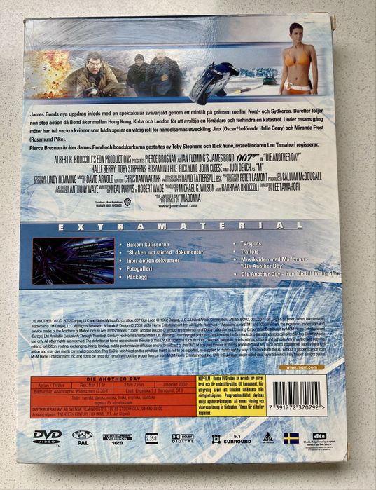 DVD Die Another Day 007 — Edição Especial