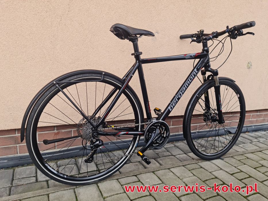 Rower męski crossowy BERGAMONT koła 28 SHIMANO DEORE XT aluminium