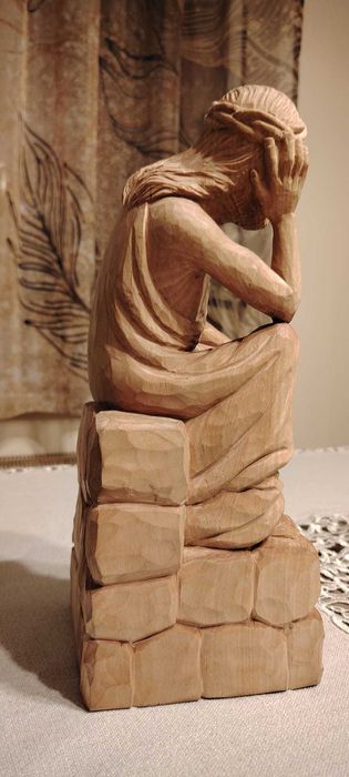 Rzeźba Jezusa Frasobliwego