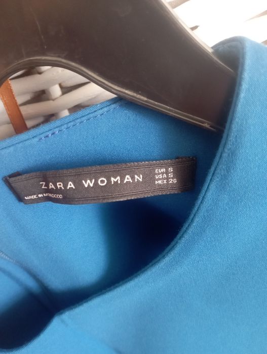 Bluzka niebieska Zara