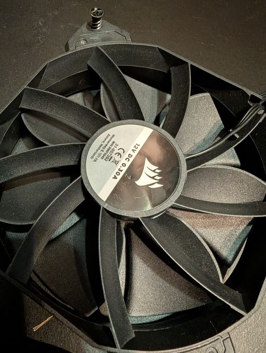 Wentylatory 120 Fluctus Corsair Cooler Master halo