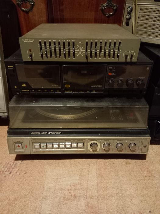 Продам аудиотехнику ссср САМОВЫВОЗ