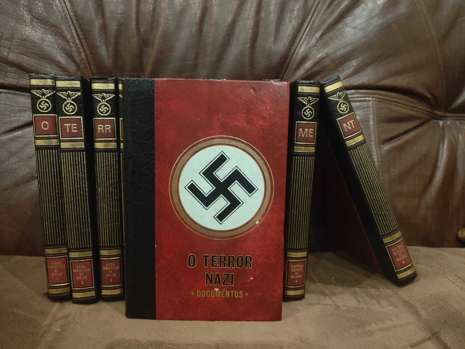 Coleção 12 livros O Terror Nazi - Documentos
