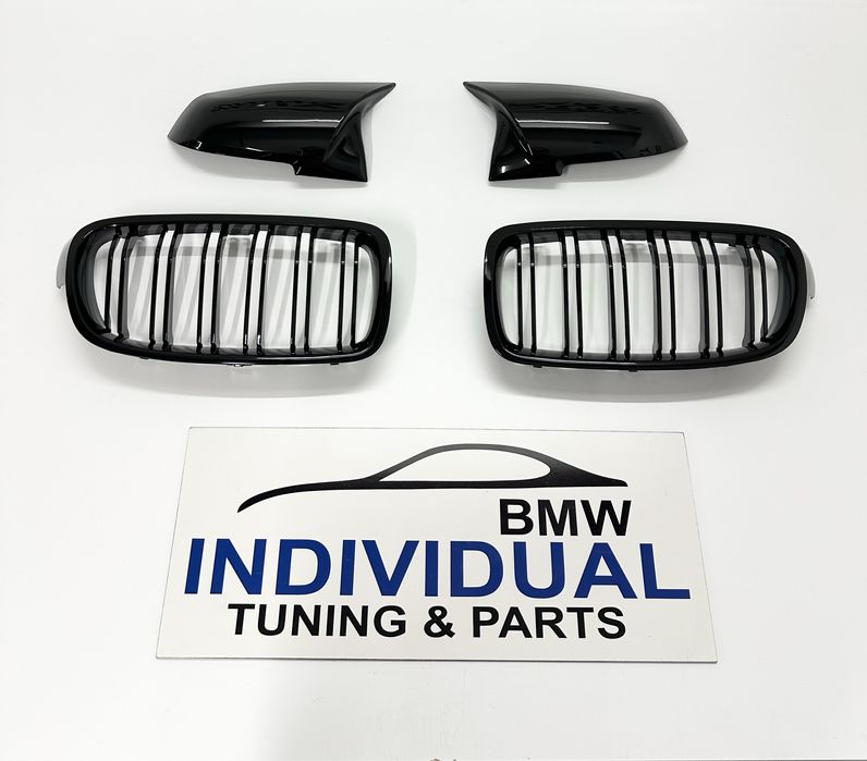 Ноздрі bmw f30 f10 f32 f34 f36 3gt накладки на зеркала решітки спойлер