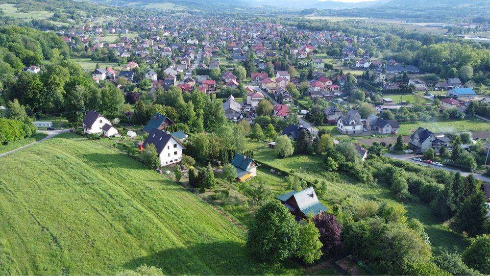 Działka budowlano -rolna Widokowa Żywiec-Wieprz