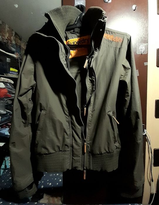 Superdry мужская ветровка, брендовая куртка весна-осень