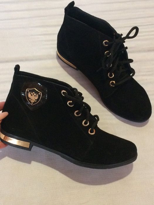 Чоботи натуральна шкіра Демі