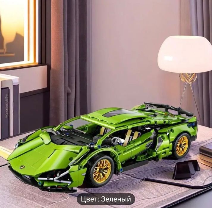 Крутой конструктор суперкар Lamborghini Lego Tehnix 1300+дет: 1