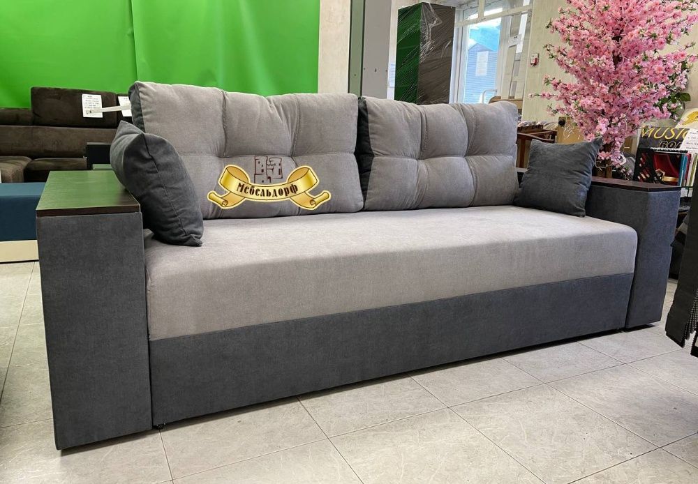 Диван с нишей в подлокотнике - 84 фото