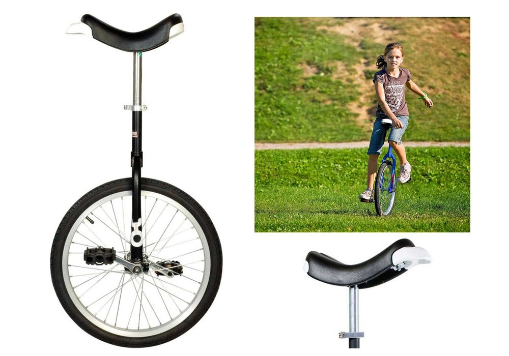 Monocykl QU-AX  Only One 24" aluminiowa felga, czarna opona