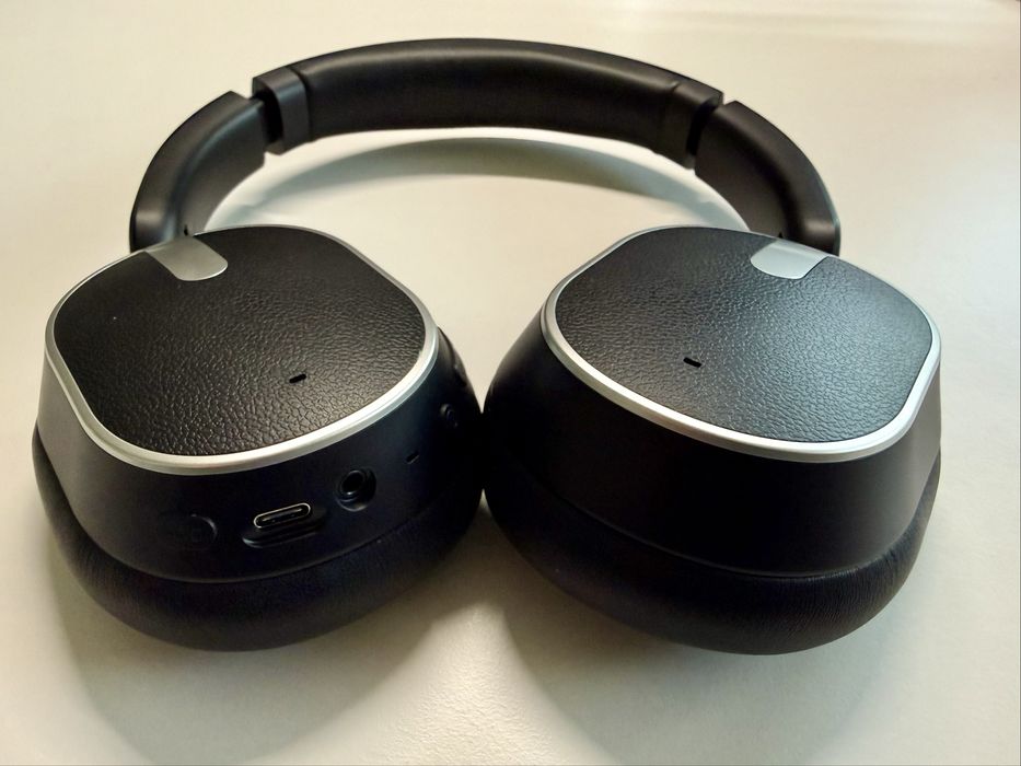 Słuchawki Bluetooth ANC nauszne eleganckie i wygodne