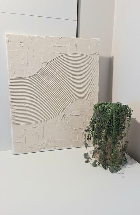 Wyprzedaż! Autorski obraz strukturalny "Nieskończoność I" – ręczni