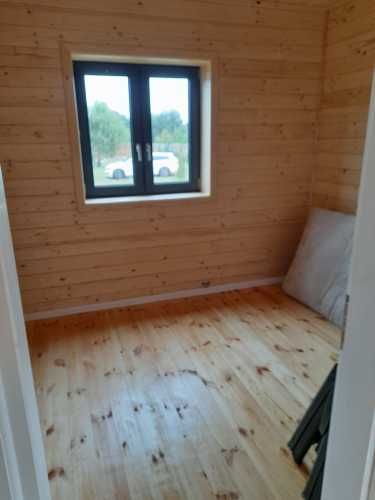 Dom drewniany blisko rzeki Narew
