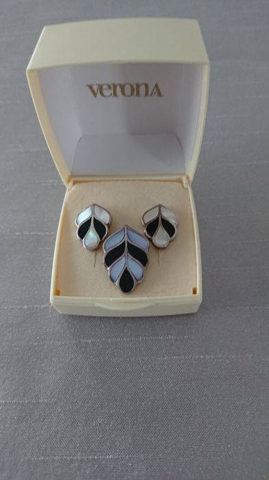 Kolczyki z zawieszką srebro