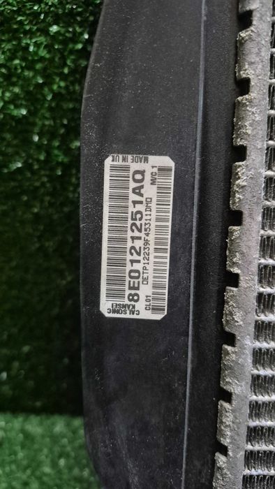 Radiador Agua + Radiador Oleo Caixa Automatica Original Audi A4 B6 B7 Ref. 8E0121251AQ bom estado