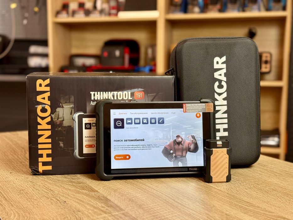 ‼️Автосканер THINKCAR Expert 191 для діагностики для СТО, 35 сервісних, діагностика авто