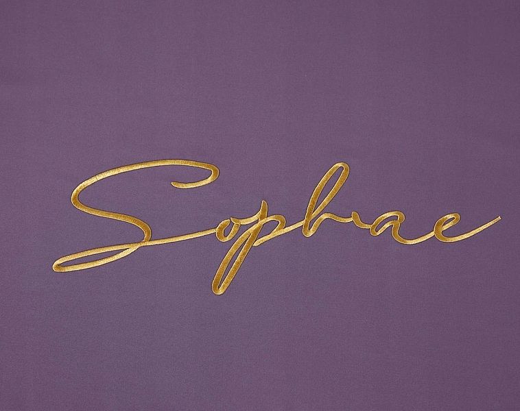 Pościel 140x200/2 części Komplet Mikrofibra z Haftem Areta Lamówka