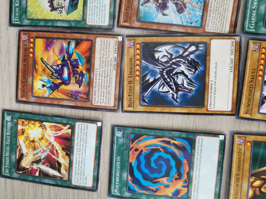 Cartas yu gi oh,Vários sets